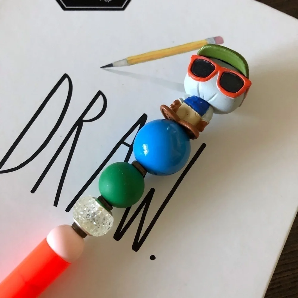 Disney Doorables: Onward: Wilden Lightfoot handmade beaded pen